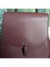 Kate Spade New York Solid Burgundy Leather Backpack One size - photo 6