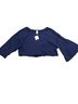 Free People Blue Short Sleeve Blouse Size XS - photo 1