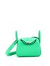 Hermès 100% Leather Green Lindy Bag Clemence Mini One size - photo 1