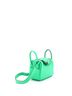 Hermès 100% Leather Green Lindy Bag Clemence Mini One size - photo 4
