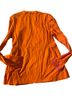 Tory Burch Orange Long Sleeve Blouse Size 4 - photo 2