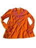 Tory Burch Orange Long Sleeve Blouse Size 4 - photo 1