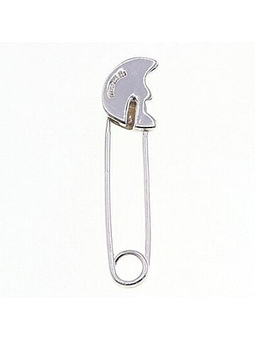 Tiffany Tiffany & Co. Crescent Moon Brooch Pin in Sterling Silver (925) - Women's. (view 2)