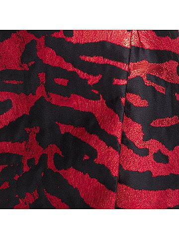 Dolce & Gabbana Dolce Gabbana Tiger Stripe Jacquard Mini Skirt (view 2)