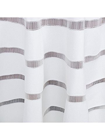 Alaïa ALAIA ivory viscose blend square neck sheer lattice knit fit flare dress FR36 S (view 2)