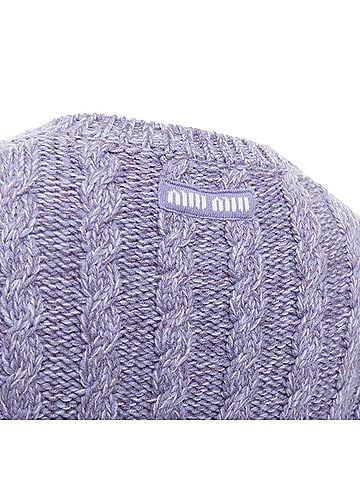 Miu Miu Miu Miu Melange Cable Knit Cardigan (view 2)