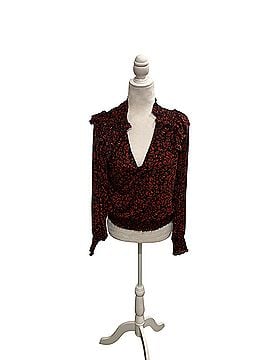 Evereve Koda Floral Mesh Top Blouse (view 1)