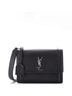 Saint Laurent 100% Leather Black Sunset Satchel Leather Medium One size - photo 1