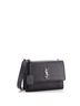 Saint Laurent 100% Leather Black Sunset Satchel Leather Medium One size - photo 3