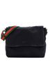 Gucci 100% Canvas Plain Black Web Strap Flap Messenger GG Canvas Medium One size - photo 1