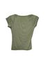 Weekend Green Short Sleeve Blouse Size S - photo 2