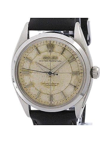 Rolex ROLEX Oyster Perpetual Stainless Steel Automatic Mens Watch 6564 Vintage (view 1)