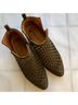Jeffrey Campbell Green Ankle Boots Size 7 - photo 3