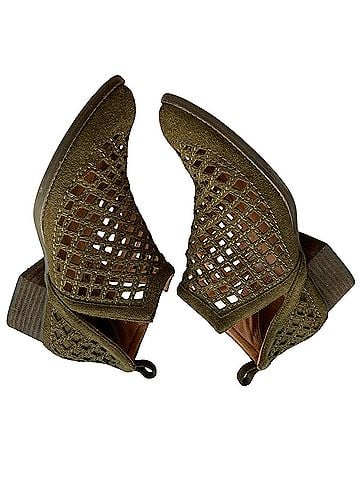 Jeffrey Campbell Taggart Suede Cutout Ankle Boots (view 1)
