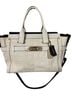 Coach Ivory Leather Satchel One size - photo 4