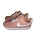Nike 100% Leather Pink White Sneakers Size 6 - photo 1