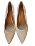 Alfani 100% Calf Leather White Heels Size 6 - photo 1