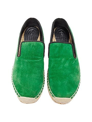 Céline Celine Phoebe Philo Suede Grosgrain Jute Espadrilles (view 2)