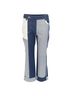 Monse 100% Denim Ivory Monse patchwork flare cropped jeans Size 2 - photo 1