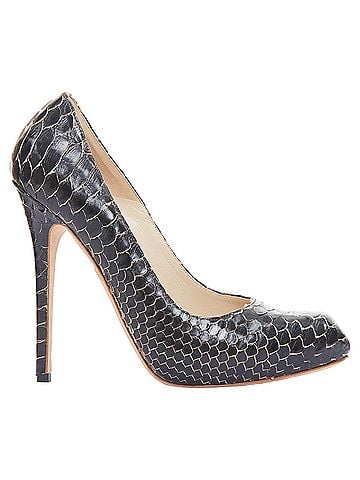 Alexander McQueen Alexander McQueen scaled leather pump heels (view 1)