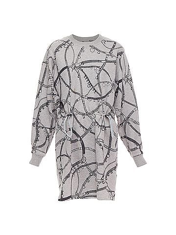 Hermès Hermes Tresor de Medor cotton camel fleece drawstring dress (view 1)