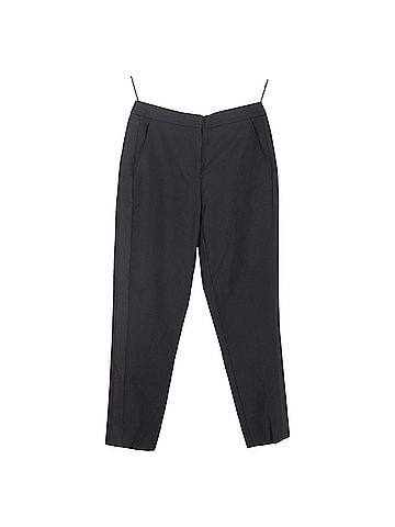 Burberry Burberry Straight-Leg Trousers in Black Wool (view 1)