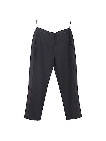 Burberry Burberry Straight-Leg Trousers in Black Wool (view 1)