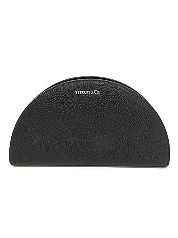 Tiffany Tiffany Half Moon Men,Women Leather Long Wallet (bi-fold) Black (view 1)