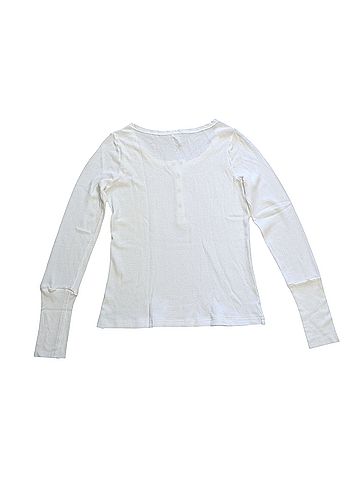 Splendid Thermal Forever  Long Sleeve Button-Down Shirt (view 2)