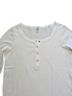 Splendid Solid White Long Sleeve Button-Down Shirt Size L - photo 4