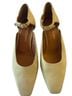 Ralph Lauren Yellow Heels Size 6 1/2 - photo 1