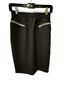 Escada Color Block Black Formal Skirt Size 2 - photo 1