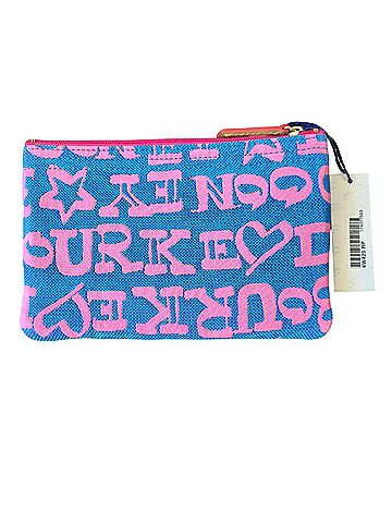 Dooney & Bourke Triple Zip Grafitti Pouch Clutch (view 2)
