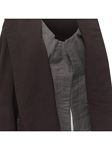 Comme des Garçons Comme des Garcons wool corset vest bundled blazer (view 2)