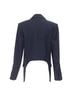 Tibi 100% Wool Blue Tibi wool blend padded double breasted boxy blazer jacket Size 2 - photo 6