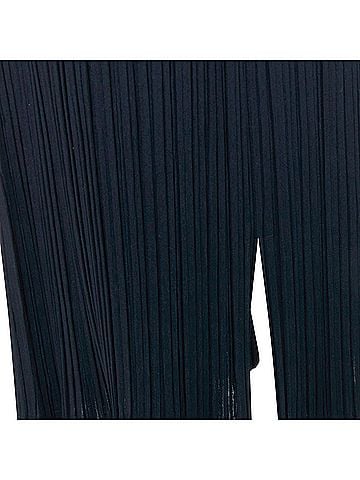 Issey Miyake Issey Miyake Pleats Please wool blend pleated plisse slit back skirt (view 2)
