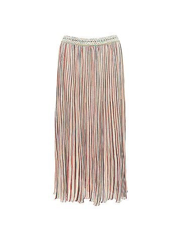 Missoni Missoni multicolor cotton blend signature striped knit midi skirt (view 1)