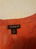Torrid Floral Pink Orange Short Sleeve Blouse Size 2 - photo 3