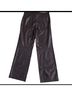 Alice + Olivia Solid Multi Color Blue Faux Leather Pants Size 32 - photo 3