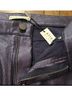 Alice + Olivia Solid Multi Color Blue Faux Leather Pants Size 32 - photo 10