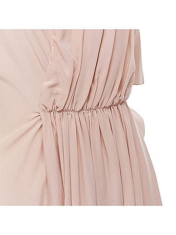 MARNI Marni silk asymmetric draped short sleeve dress (view 2)