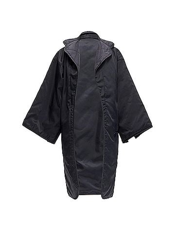 Yohji Yamamoto Yohji Yamamoto armhole cutout padded kimono overcoat (view 1)