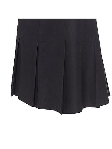 Ralph Lauren Ralph Lauren pleated hem A-line knitee length skirt work (view 2)