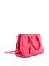 Prada 100% Leather Pink Double Zip Lux Tote Saffiano Leather Medium One size - photo 3