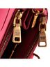 Prada 100% Leather Pink Double Zip Lux Tote Saffiano Leather Medium One size - photo 6