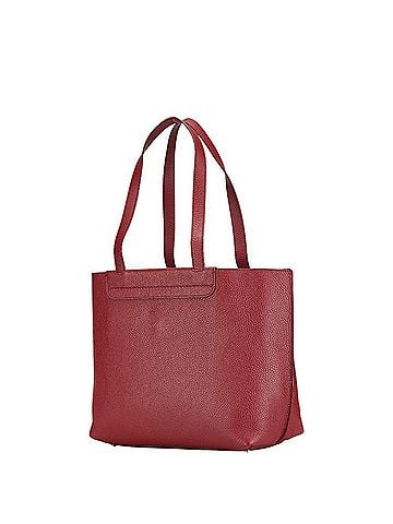 Tod's Tod's Florida Medium Tote Bag, Red Leather, Women's (view 2)