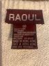 Raoul Solid White Wool Dress Size M - photo 4