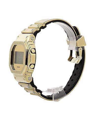 Casio CASIO GSHOCK GM5600YMG9JF Men's Digital Watch, Gold/Black Resin/SS (view 2)
