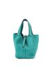 Hermès 100% Leather Green Picotin Lock Bag Clemence PM One size - photo 1