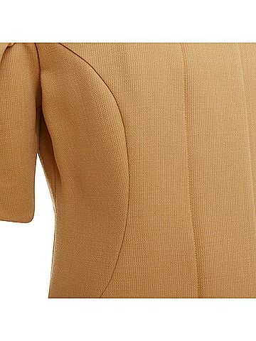 MARNI Marni Virgin Wool Puff Darted Sleeve Zip Round Collar Coat (view 2)